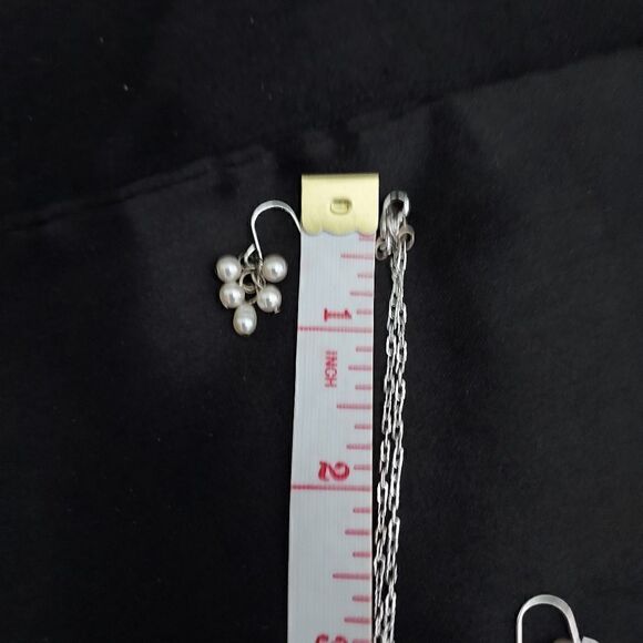 PEARL NECKLACE AND EARRING SET - Picture 13 of 13